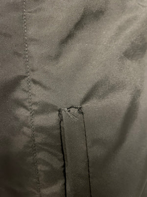 AW1999 Miu Miu hidden pocket technical nylon coat