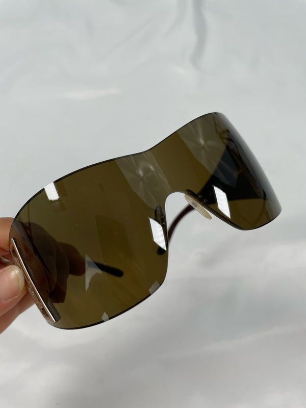 2000’s Jean Paul Gaultier visor sunglasses