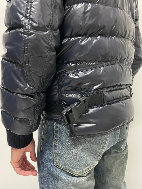 2007 Dior Homme Navigate bondage puffer jacket