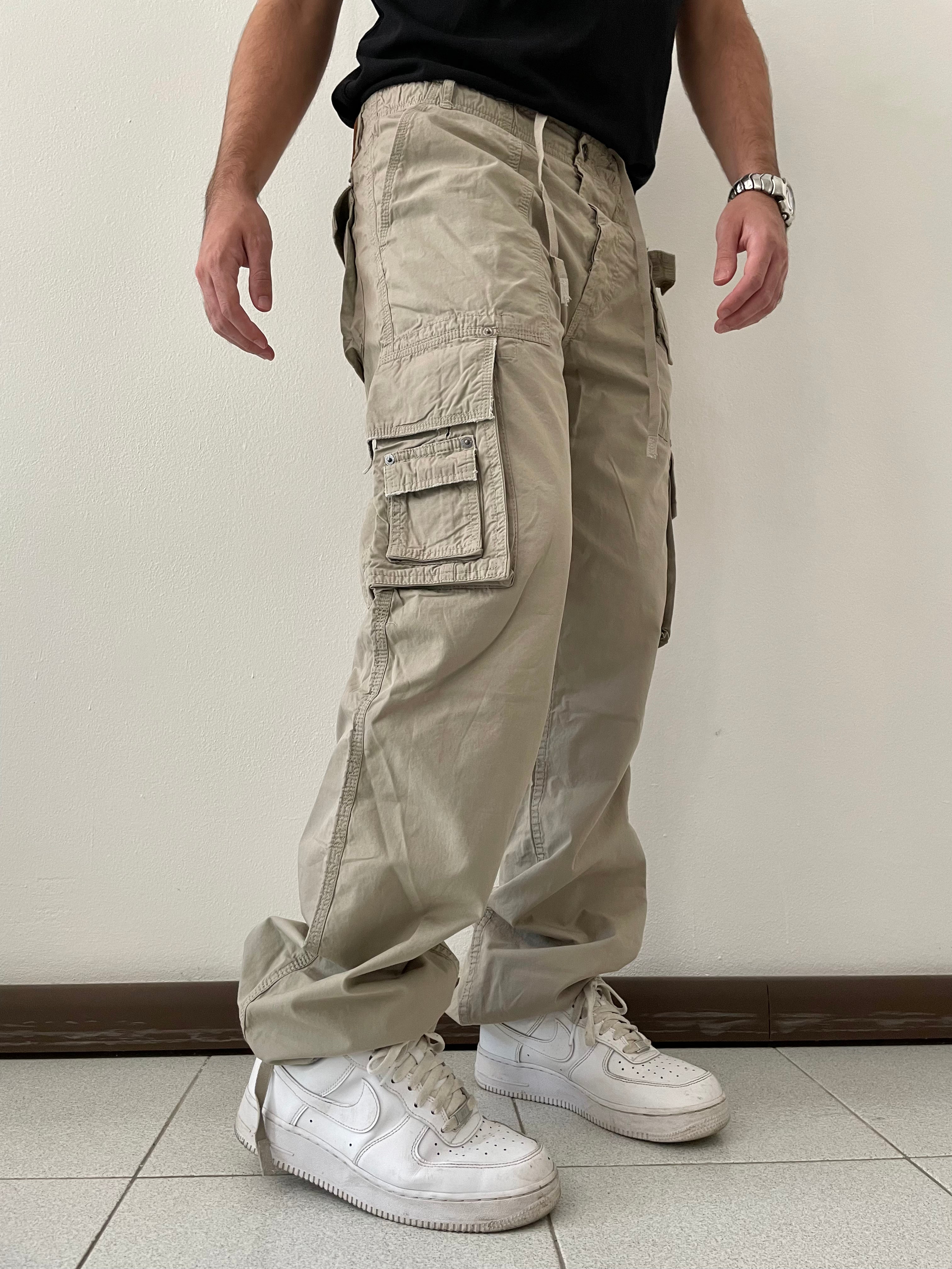 SS2003 Dolce & Gabbana cargo parachute pants – elevated archives