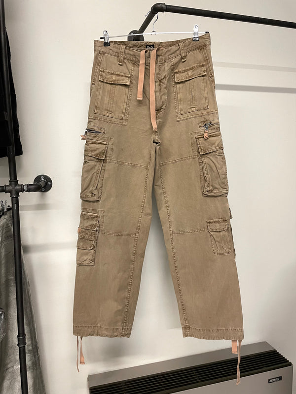 2000s Dolce & Gabbana 18 pockets cargo pants