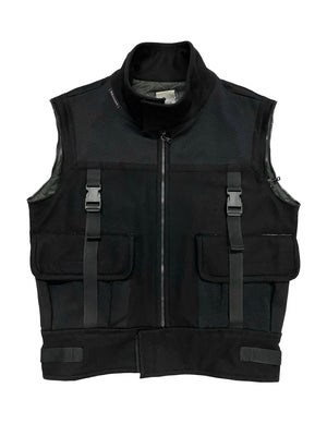 AW2003 Dolce & Gabbana bondage cargo bomber jacket