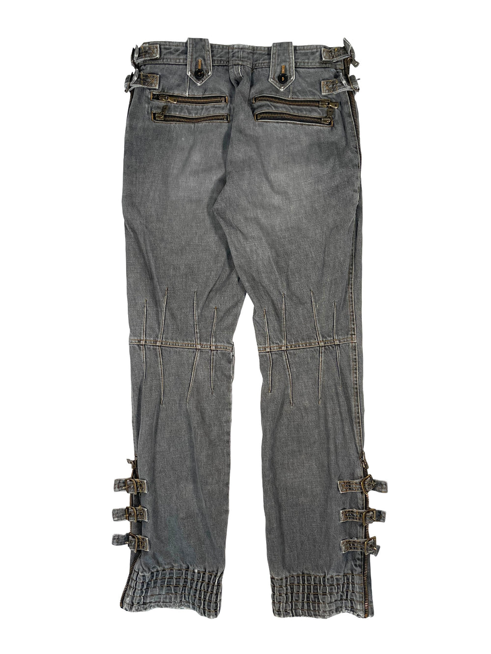 AW2003 Dolce & Gabbana biker bondage pants