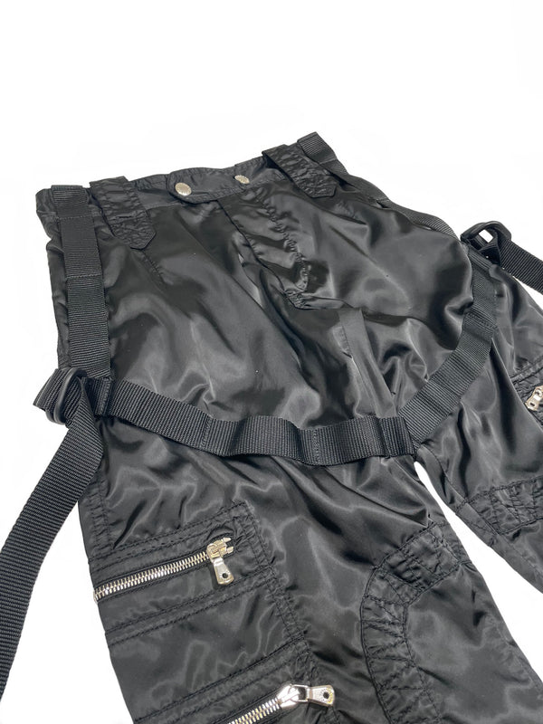 AW2003 Dolce & Gabbana & nylon bondage Pants