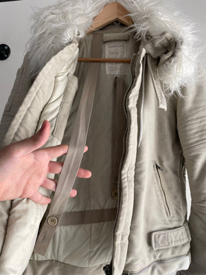 Aw1999 Helmut Lang “Séance the travail” moleskin Astro biker jacket