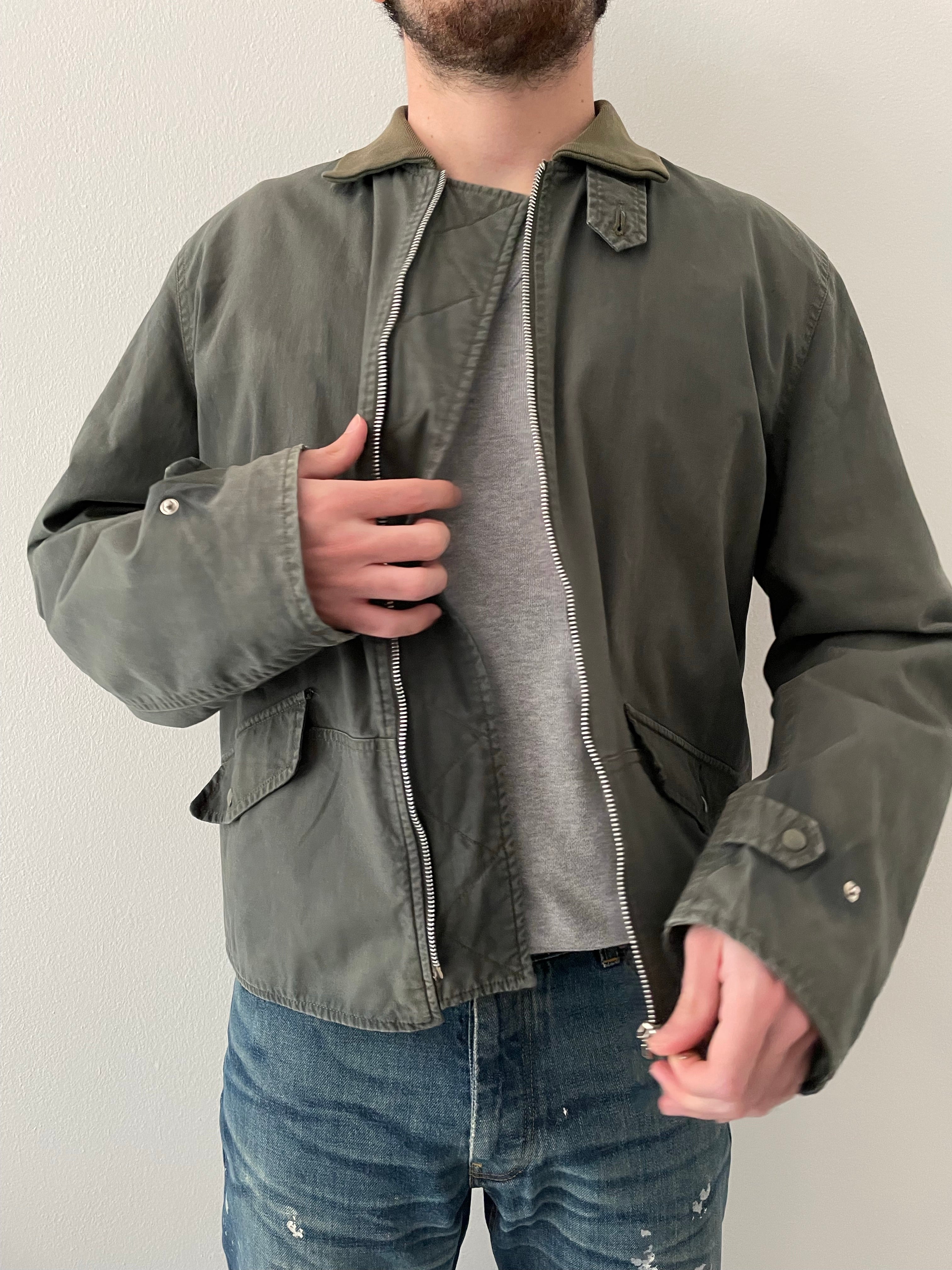 1999 Helmut Lang resine bomber jacket