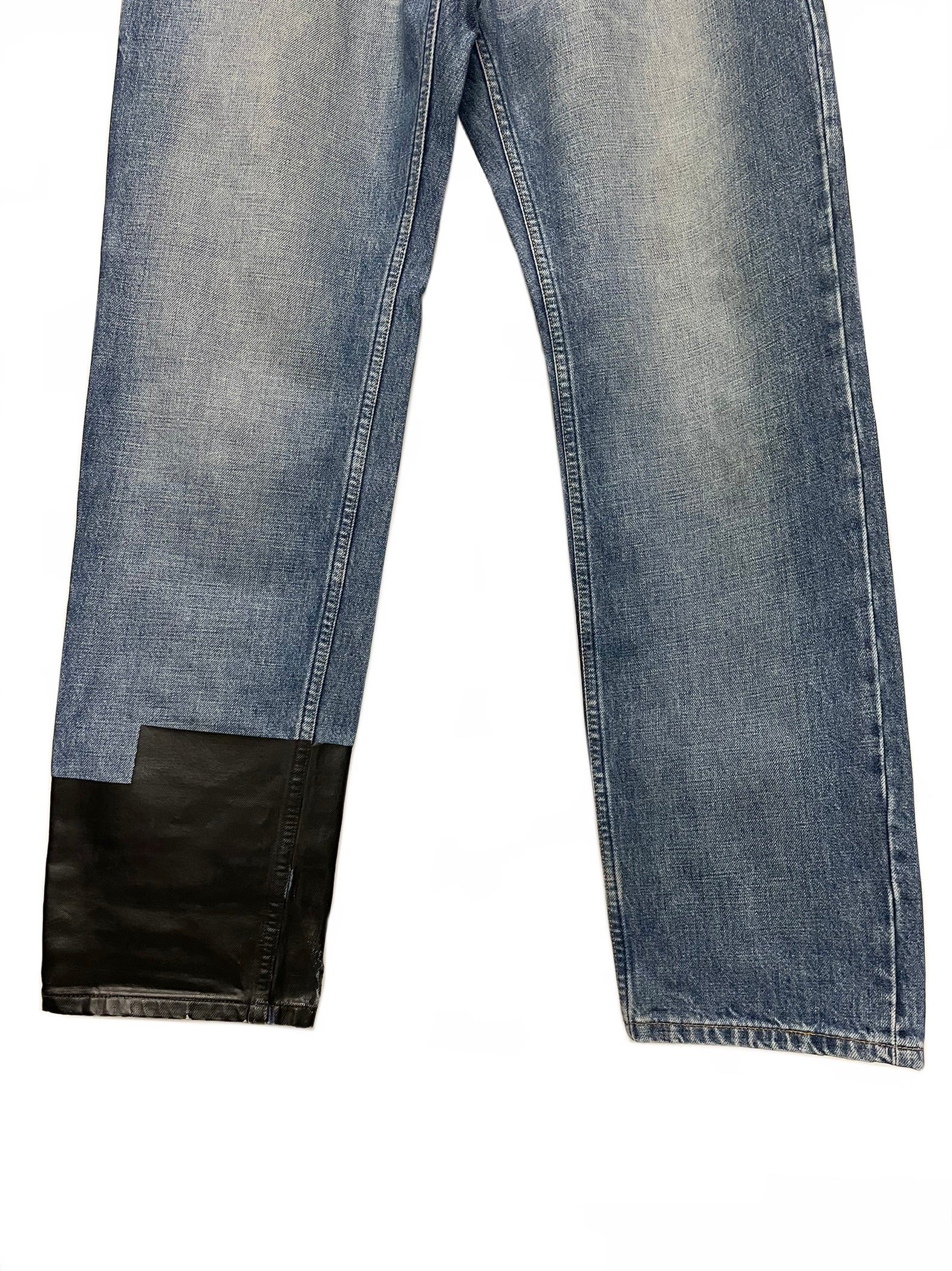 SS2003 Helmut Lang rubber tape denim