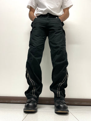2000s Dolce & Gabbana zipper cargo pants