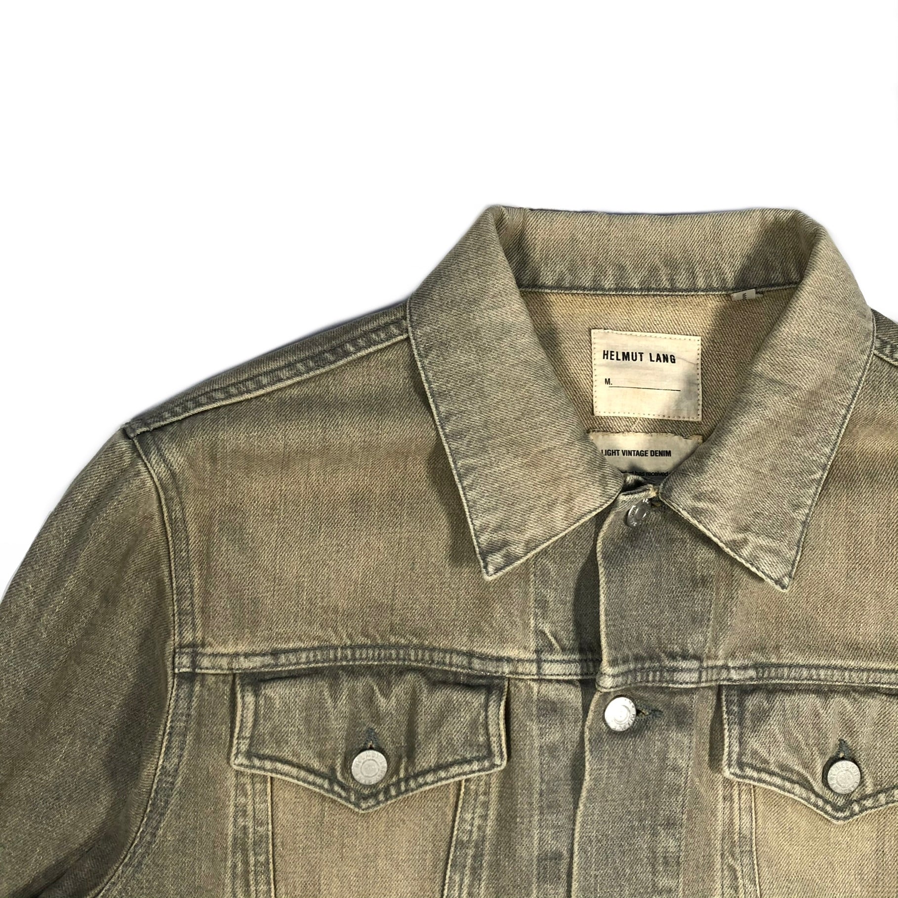 Helmut Lang light vintage denim jacket – elevated archives