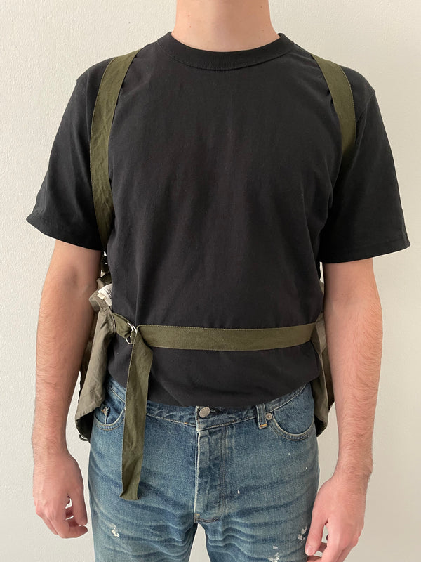 1999 Helmut Lang bondage work jacket