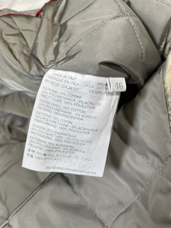 2000’s Prada astro silver cargo pants