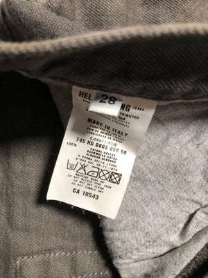 AW2000 Helmut Lang Charcoal Painter Jeans