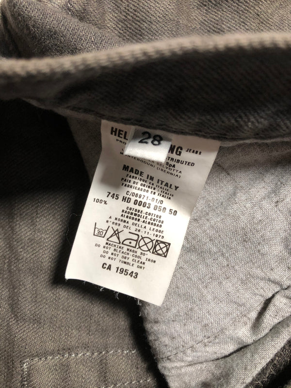 AW2000 Helmut Lang Charcoal Painter Jeans