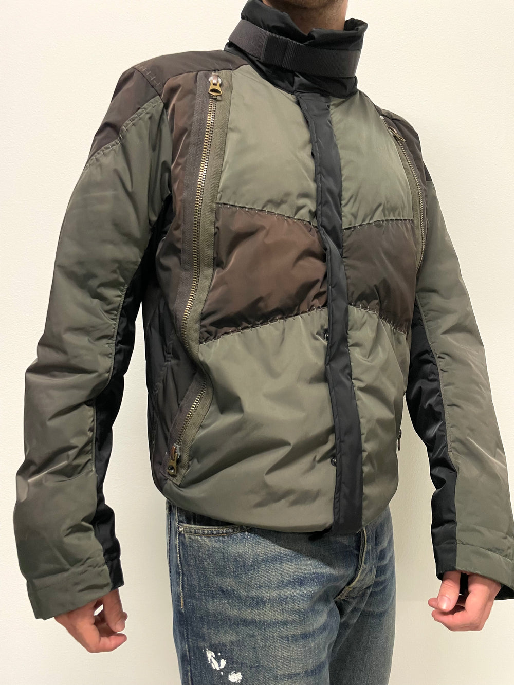 AW2007 Marithe Francois Girbaud 6 zip puffer jacket