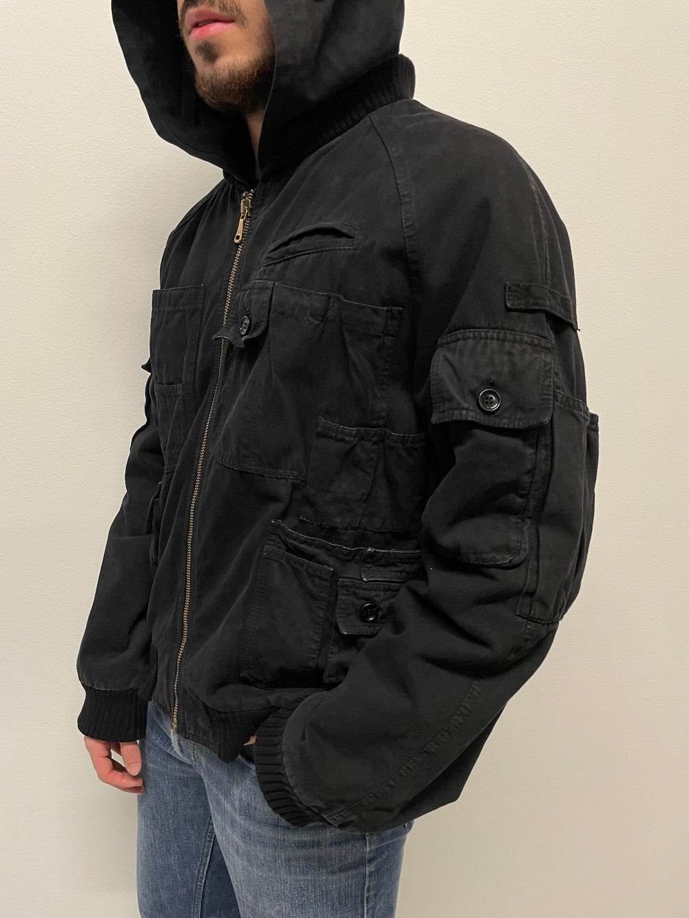 2000s Dolce & Gabbana cargo bomber jacket