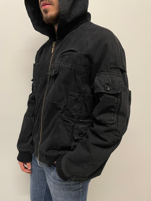 2000s Dolce & Gabbana cargo bomber jacket