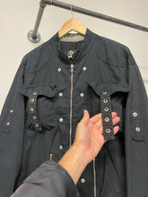Load image into Gallery viewer, 2003 Dolce &amp; Gabbana bondage cargo bomber parachute jacket
