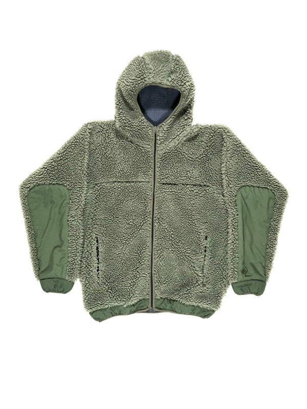 Patagonia rhythm hooded fleece with ninja hood