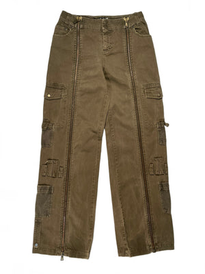 2000’s Dolce & Gabbana full zipper cargo pants