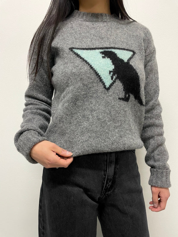 AW2018 Prada dinosaur sweater