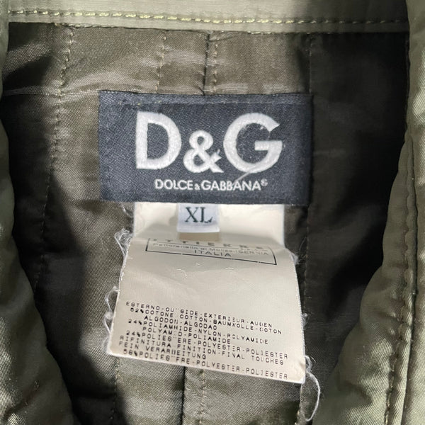 AW2003 Dolce & Gabbana Goggle window bomber jacket