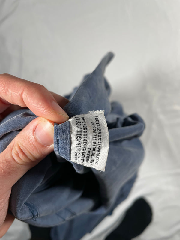 1990’s Katharine Hamnett cargo bomber jacket in silk