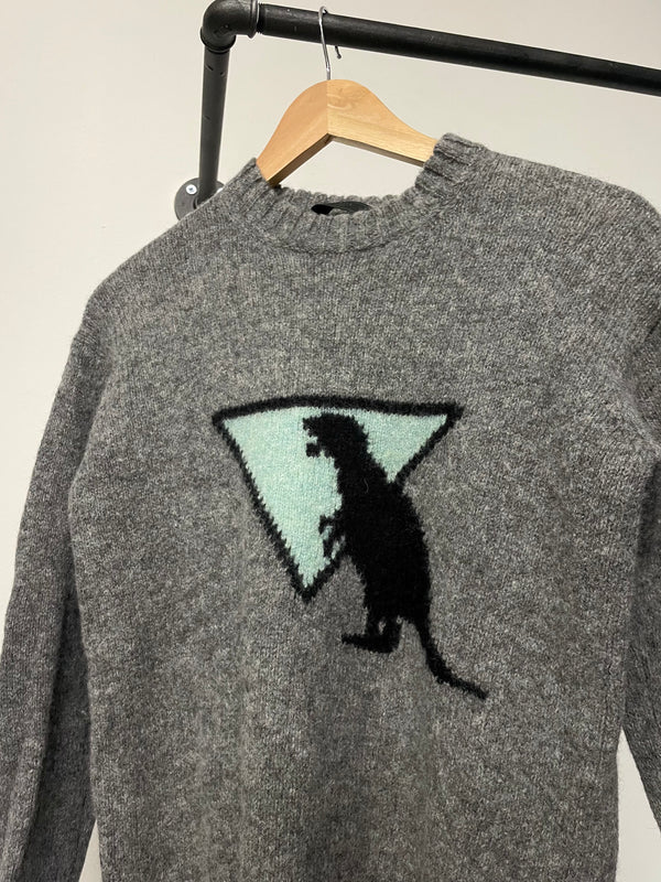 AW2018 Prada dinosaur sweater