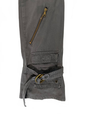 2000s Dolce & Gabbana bondage multi-pocket trousers