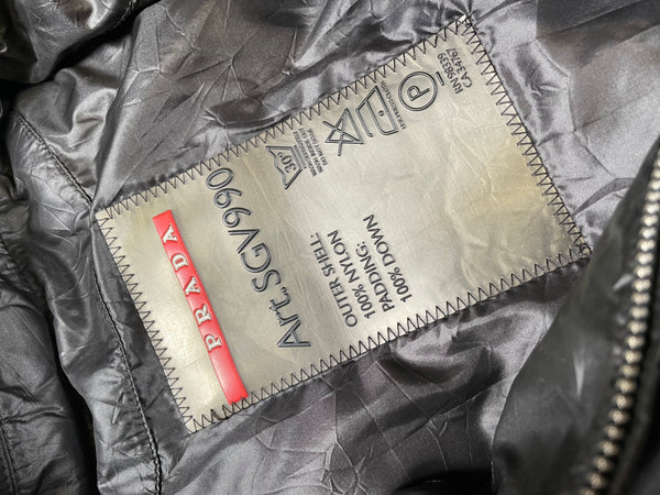 AW2008 Prada punk mohawk down jacket