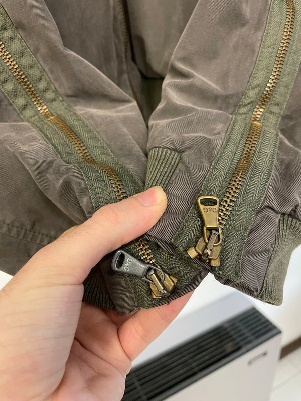 2000s  Dolce & Gabbana zip sleeves bomber jacket