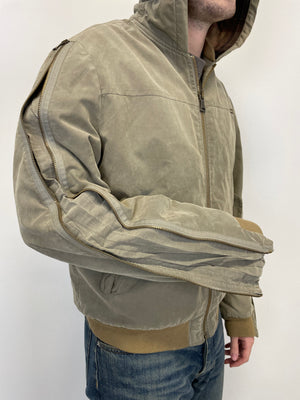 AW2003 Dolce & Gabbana zip sleeve bomber jacket