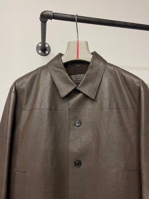 2010s Prada leather jacket