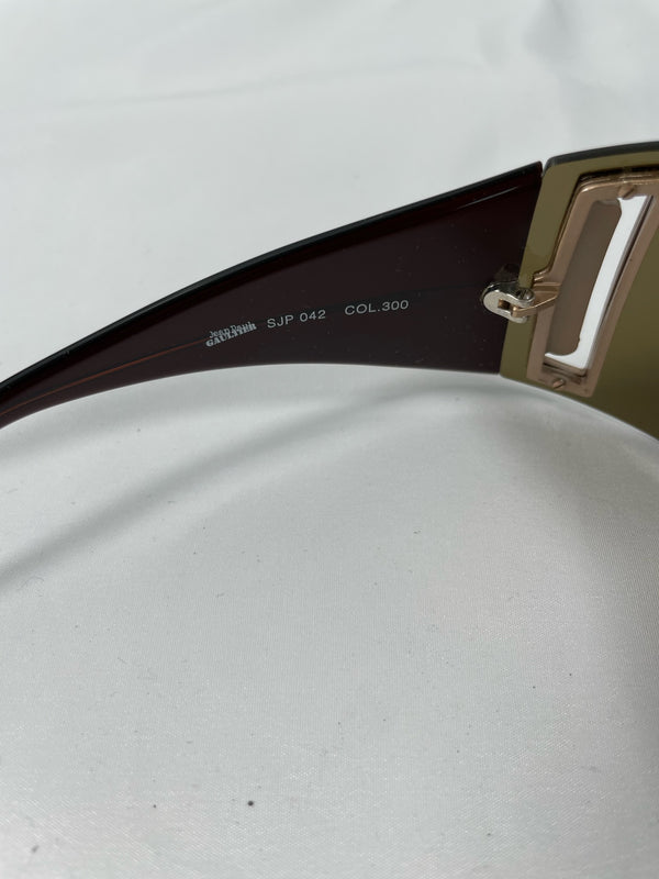 2000’s Jean Paul Gaultier visor sunglasses