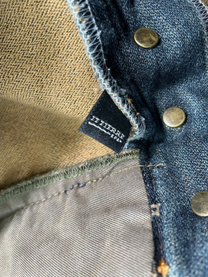 AW2005 Dolce & Gabbana double waisted cargo pants