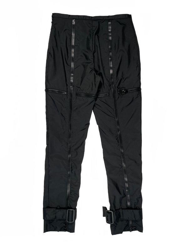 1999 Miu Miu full zip nylon pants