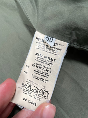 1999 Helmut Lang resine bomber jacket