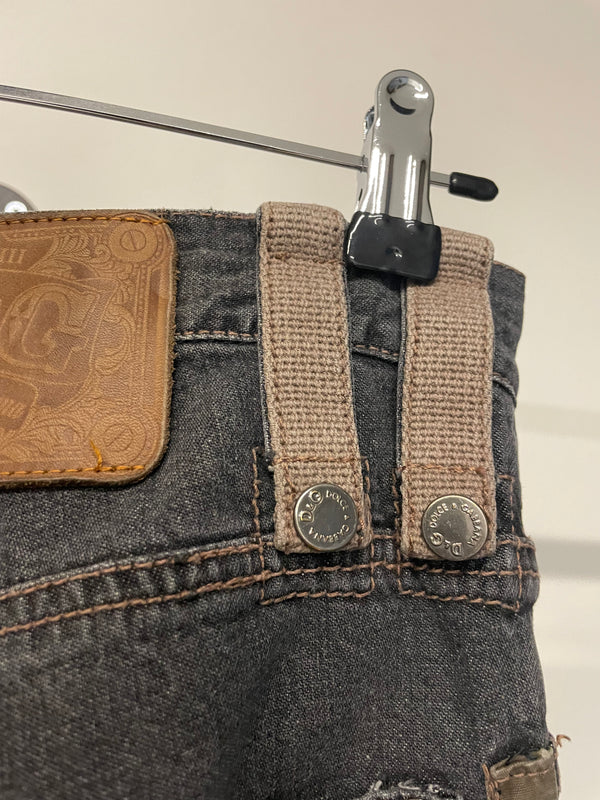 2004 Dolce & Gabbana bondage cargo pants