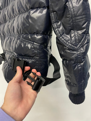 2007 Dior Homme Navigate bondage puffer jacket