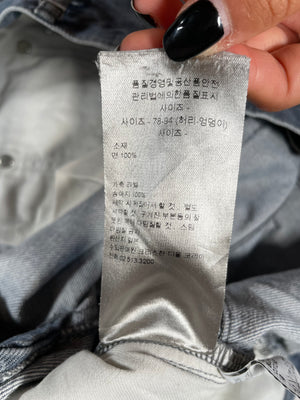 Dior Homme blue grey denim