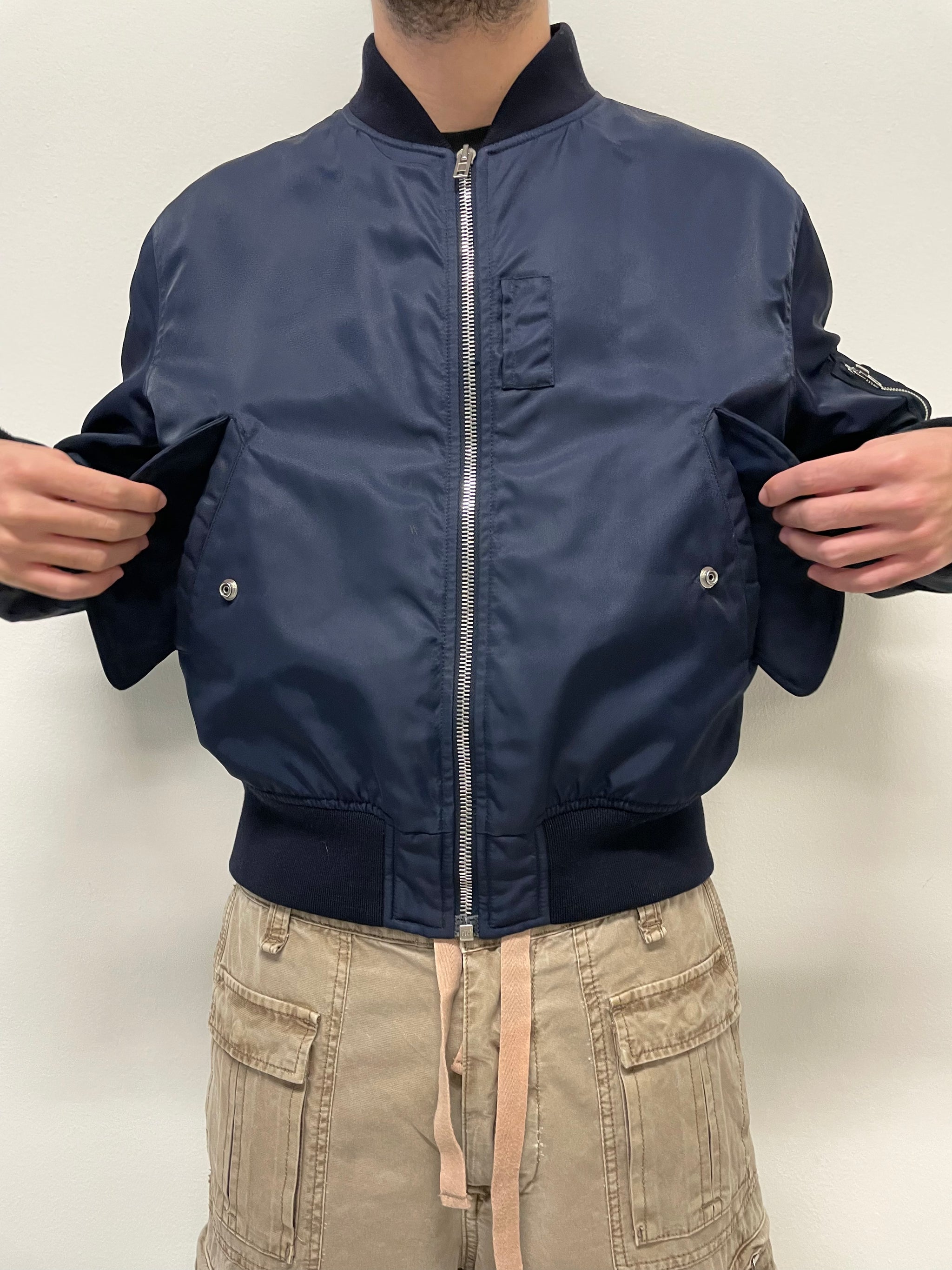 Miu Miu zip-up Jacket | Blue | FARFETCH