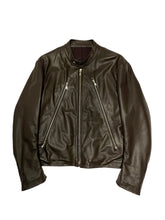 Load image into Gallery viewer, 2000’s Maison Margiela sample 5 zip leather jacket
