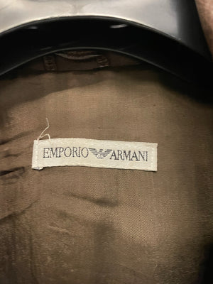 1990s Emporio Armani biker leather jacket