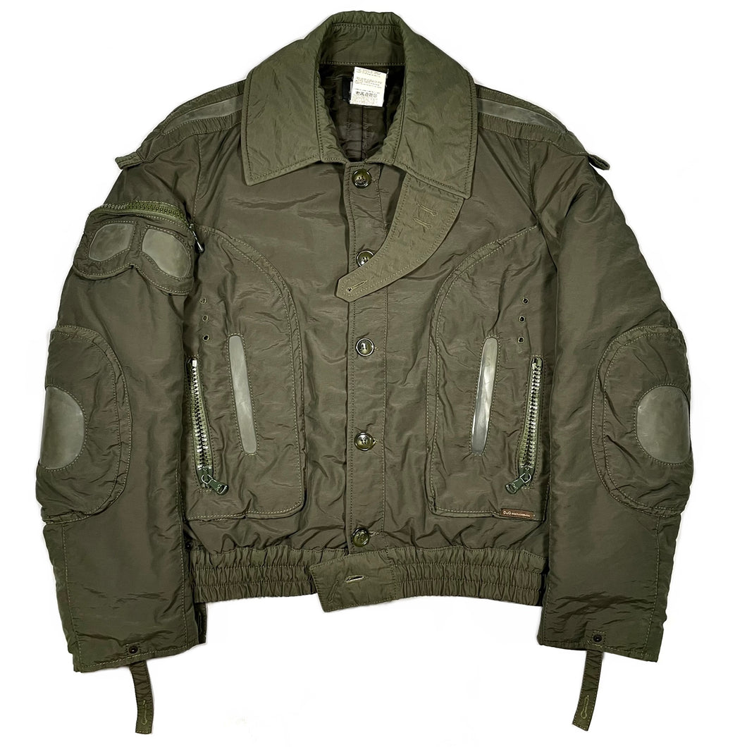 AW2003 Dolce & Gabbana Goggle window bomber jacket