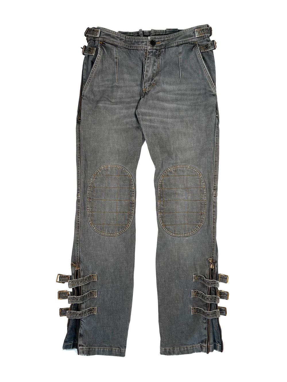 AW2003 Dolce & Gabbana biker bondage pants