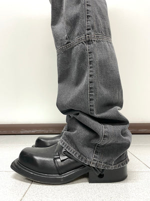 2004 Dolce & Gabbana bondage cargo pants