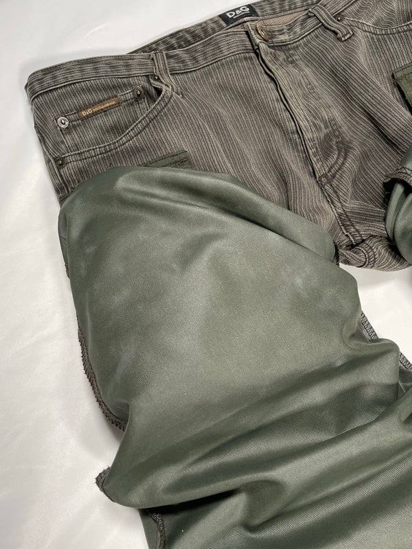 2000’s Dolce & Gabbana double layered combat cargo