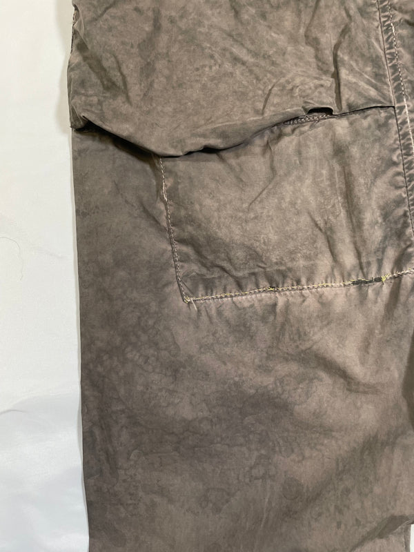 2000s Rick Owens dust grey creatch cargo pants