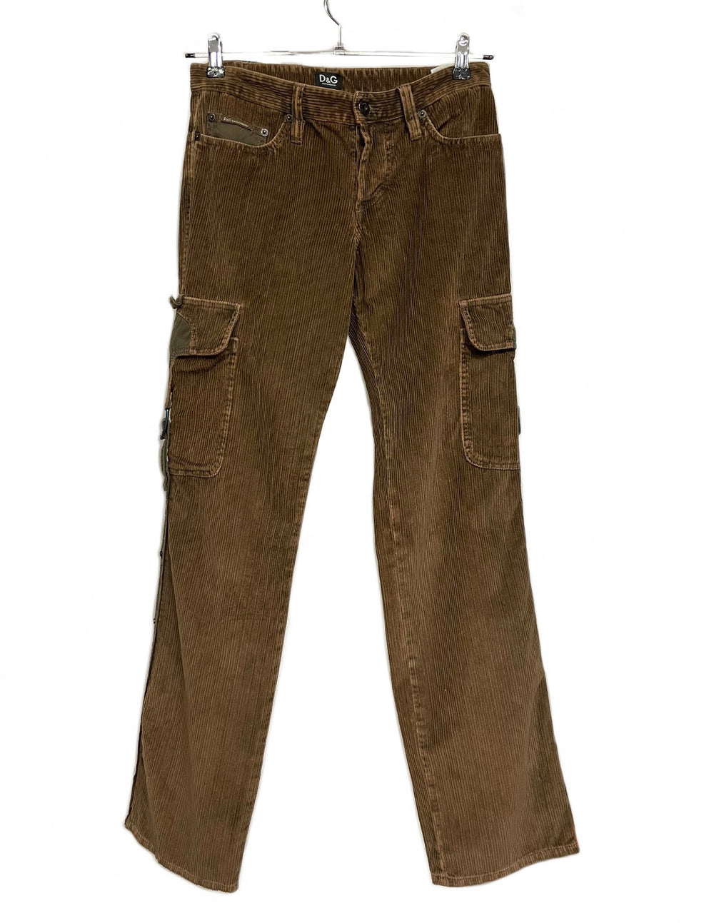 2000’s Dolce & Gabbana corduroy bondage pants