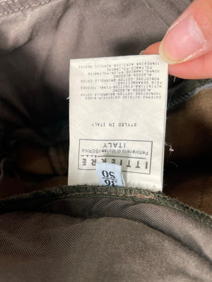 AW2005 Dolce & Gabbana double waisted cargo pants