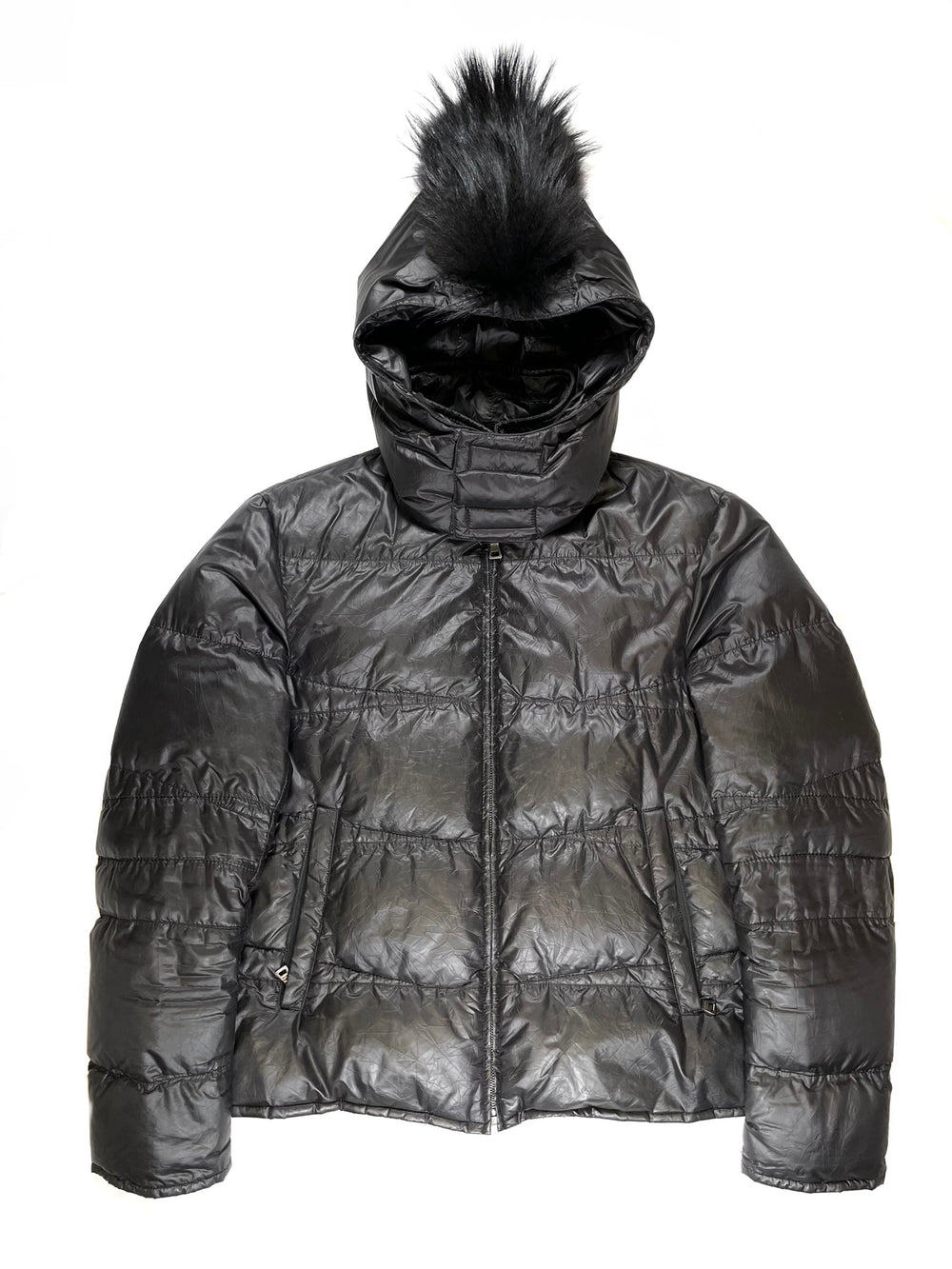 AW2008 Prada punk mohawk down jacket